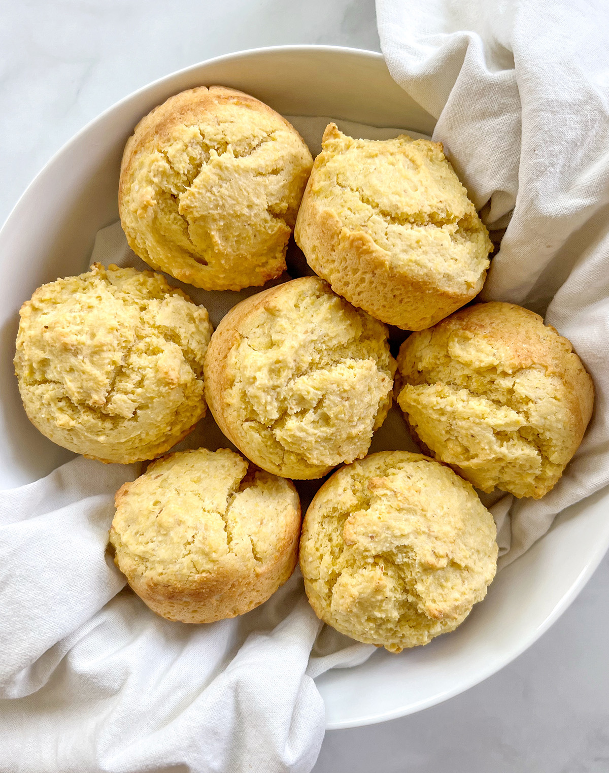 dairy free and egg free cornbread muffins